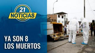 Villa El Salvador: se eleva a 8 el número de fallecidos tras tragedia [VIDEO]