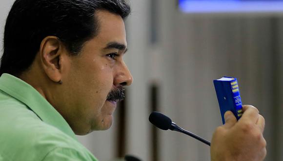 Nicolás Maduro enviará documento con las firmas recolectadas a la ONU para expresar su rechazo al bloqueo en Estados Unidos. (Foto: AFP)