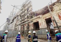 Municipalidad de Lima inició trabajos de desmontaje de estructuras de Casa Marcionelli