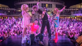 Los Backstreet Boys se disfrazaron de las Spice Girls en un crucero [FOTOS]