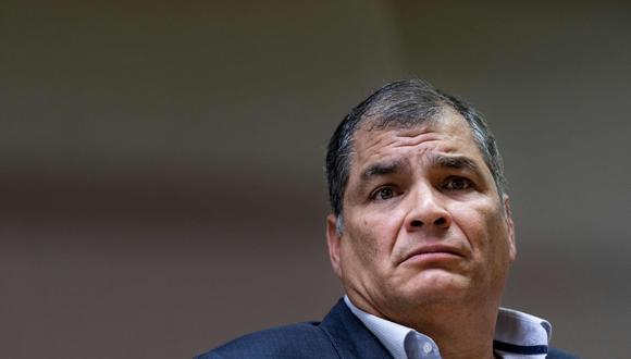 En caso de ser declarado culpable, con sentencia en firme, el caso alejaría al expresidente Rafael Correa de una eventual candidatura para los comicios de 2021. (AFP)