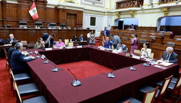 Comisión de Constitución debate predictamen que elimina la Junta Nacional de Justicia.