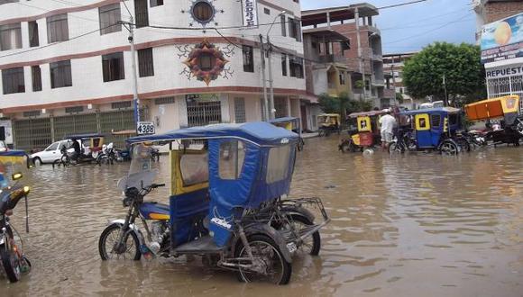 Las fuertes lluvias ocasionadas por el fenómeno El Niño causaron inundaciones en Tumbes. (USI)