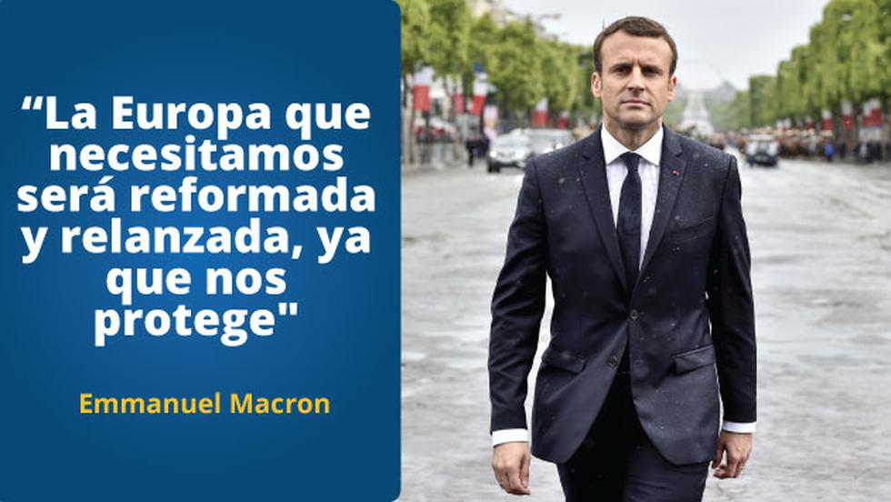 Emmanuel Macron asumió la presidencia de Francia. (Perú21)