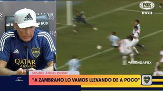 Carlos Zambrano tendrá que esperar: Miguel Ángel Russo anunció cuándo contará con el peruano [VIDEO]