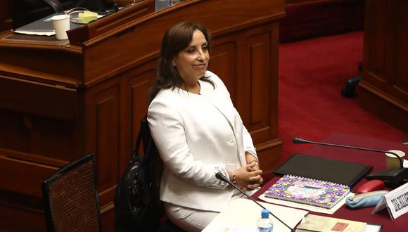 Dina Boluarte asiste a la Subcomisión de Acusaciones Constitucionales del Congreso de la República. Fotos: Jorge.cerdan/@photo.gec