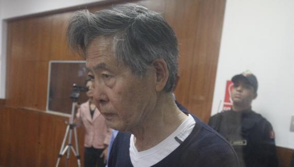 QUEJA. Fujimori protestó por el video y dijo que fue una trampa. (Mario Zapata)