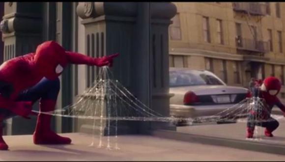 El video de 'Spiderman' y su bebé se vuelve viral en la red | ESPECTACULOS  | PERU21