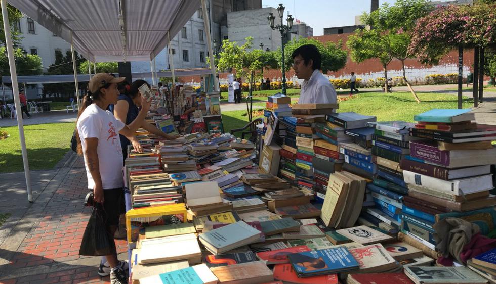 Feria fomenta hábito de la lectura y facilita el acceso a la adquisición de libros. (Foto: Alfredo Luna Victoria)