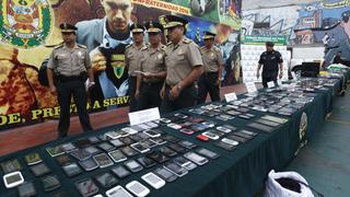 Policía Nacional le declara la guerra a la venta de celulares robados