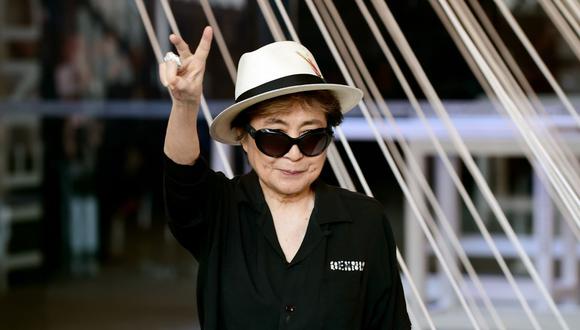 Sean Lennon de 45 años ahora tiene ocho empresas bajo su dirección. Esto tras el estado de salud de Yoko Ono de 87 años. (Foto: Alfredo Estrella / AFP).