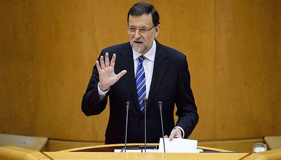 Mariano Rajoy compareció ante el Congreso español. (AFP)