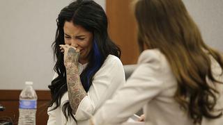 Christy Mack lloró al reencontrarse con su ex pareja ‘War Machine’ en juicio