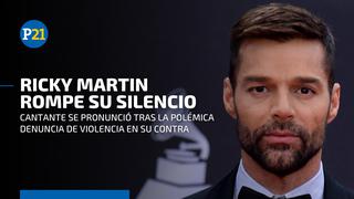 Ricky Martin se pronuncia por primera vez tras archivarse la denuncia en su contra de acoso, violencia e incesto
