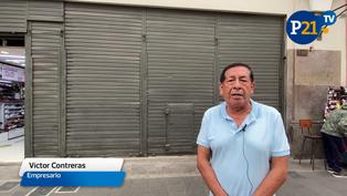Víctor Contreras, empresario textil: “Muchos negocios de la zona hemos quebrado”