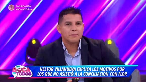 Néstor Villanueva explains why he did not attend the summons