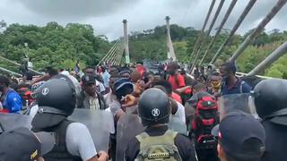 Cientos de migrantes haitianos intentan entrar a Madre de Dios por la frontera con Brasil