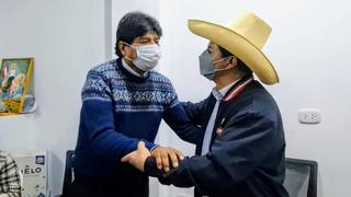 Evo Morales: “En reunión con el presidente Pedro Castillo, le presentamos el proyecto América Plurinacional” 