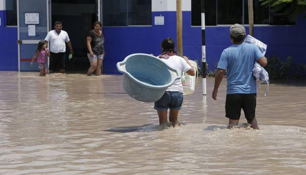 Desborde del río Mala deja como saldo 50 viviendas dañadas y 180 afectados. (Piko Tamashiro/Perú21)