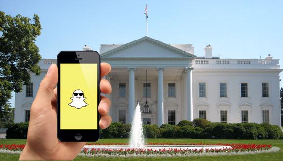 La Casa Blanca se suma a Snapchat.