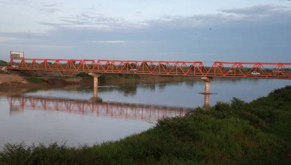 En la madrugada, el río Tumbes incrementó su caudal. (Foto: Andina)