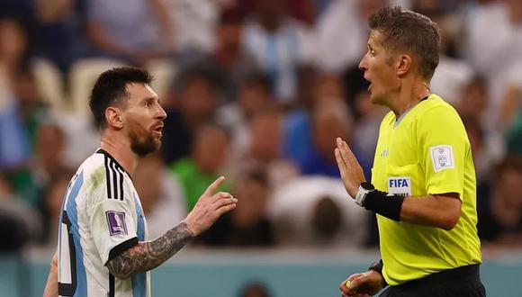 Daniele Orsato será el árbitro del Argentina vs. Croacia en el Mundial. (Foto: EFE)