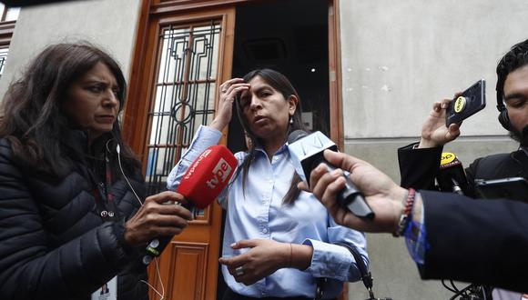 La abogada Giulliana Loza cuestionó que se solicite que el juez Víctor Zúñiga Urday asuma el caso Fujimori. (Foto: GEC)
