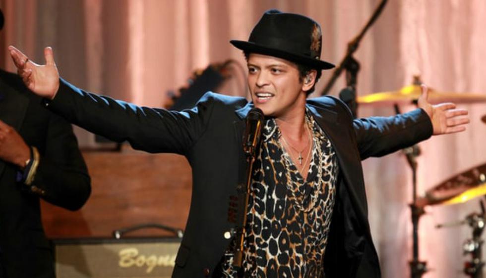 Bruno Mars dará un concierto el 30 de noviembre en el Estadio Nacional. (EFE)