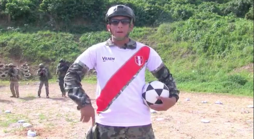 Comando Especial del VRAEM envía este mensaje motivador a la selección peruana (CEVRAEM)