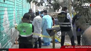Independencia: reciclador es asesinado a golpes mientras dormía en la vía pública