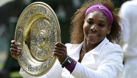 De subida. Serena trepará al cuarto lugar en ranking WTA. (Reuters)