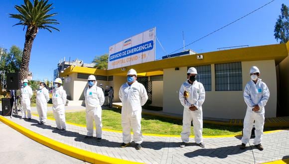 Arequipa; La Defensoría pidió la contratación del personal de salud debido al aumentos de casos del nuevo coronavirus. (Foto: Gore Arequipa)