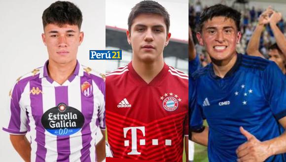 Peña, Chávez y Gómez apuntan a ser el futuro de la Selección Peruana.