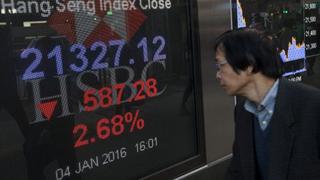 China: Bolsas de Shanghái y Shenzhen volvieron a cerrar por segunda vez
