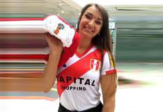 Facebook viral: Conoce a la joven rusa que se luce con la camiseta de la selección peruana