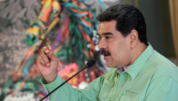 Maduro dijo también que su gobierno aceptó "la oferta de asistencia técnica humanitaria" a través del "sistema de Naciones Unidas" hecha por un "grupo de contacto de la Unión Europea" de visita en Venezuela. (Foto: AFP)