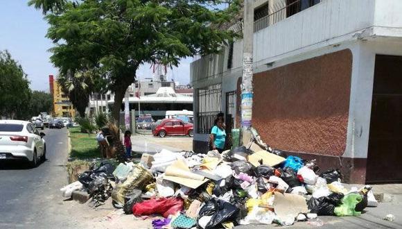 Nuevo dolor de cabeza por el recojo de basura en Trujillo.