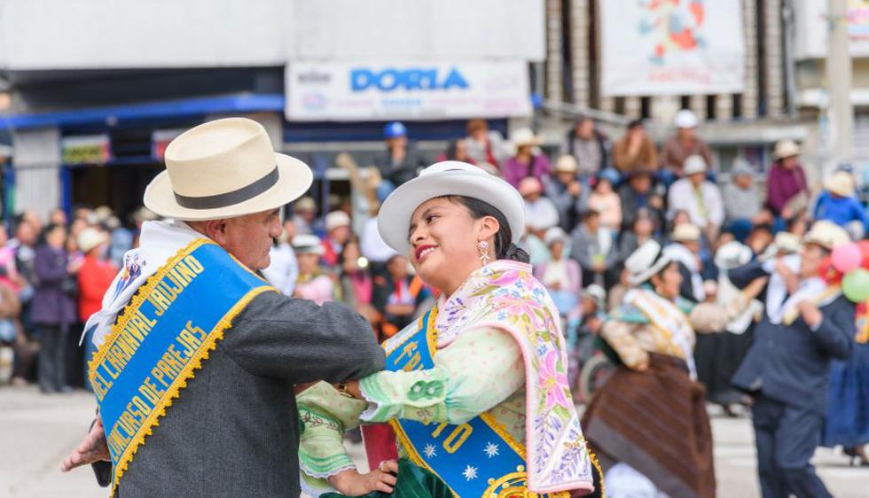 El Carnaval Jaujino se lleva a cabo anualmente en cada uno de los barrios de la ciudad de Jauja, entre los miércoles de ceniza y el inicio de la Semana Santa. (Foto: Municipalidad Provincial de Jauja)