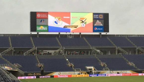 Copa América Centenario: Confunden bandera de Bolivia durante el partido frente a Panamá. (Marca)