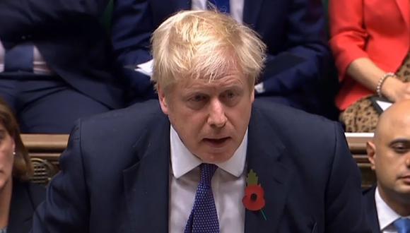 Boris Johnson acepta aplazar el Brexit hasta el 31 de enero, pero advirtió que no habrá otra postergación. (Foto: AFP)