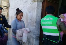 Detienen a mujer que golpeó a su pequeña en restaurante de Arequipa