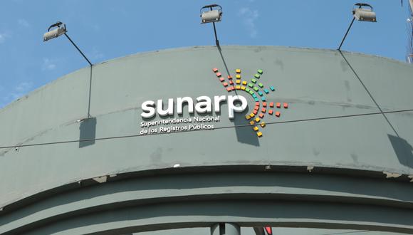 Sunarp es un organismo descentralizado autónomo del sector Justicia. (Foto: GEC)