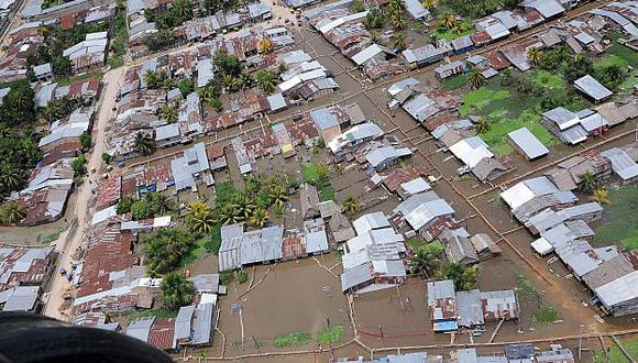 Las lluvias e inundaciones dejaron 207,927 damnificados en Loreto. (Andina)