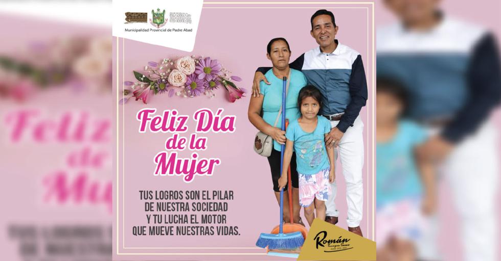 Ucayali: Alcalde de Padre Abad genera rechazo por polémico saludo por el  'Día de la Mujer' | PERU | PERU21