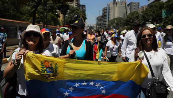 Las protestas continúan en Venezuela contra el régimen de Maduro. (Foto: EFE)
