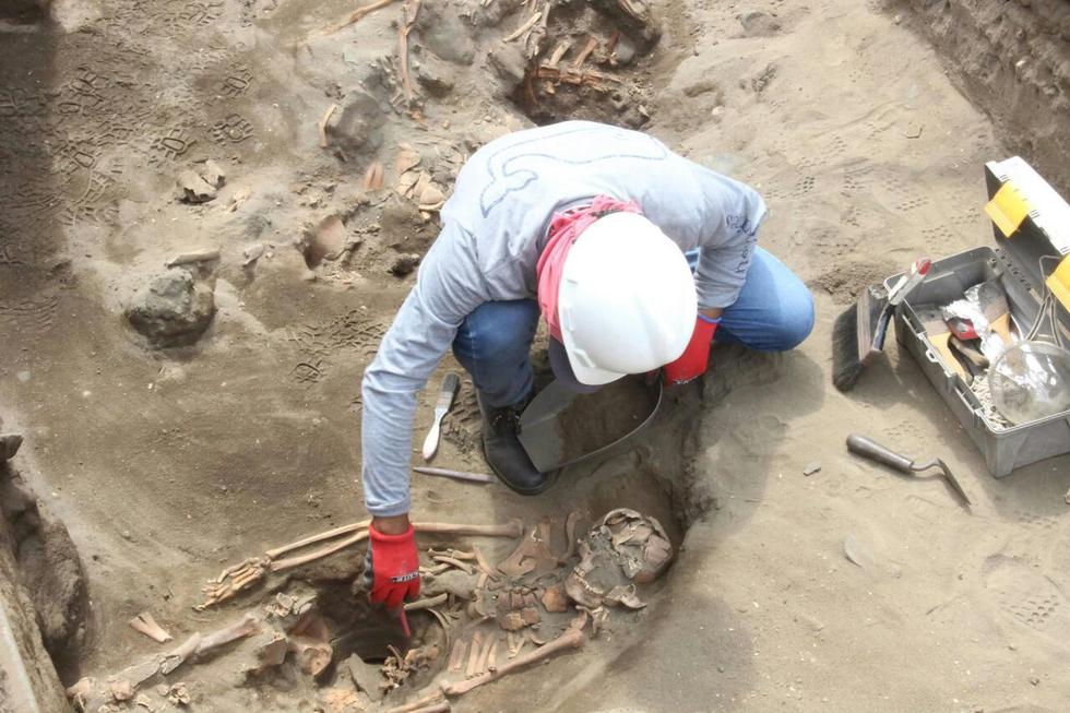 Restos arqueológicos tienen más de 1,600 años de antigüedad. (Karín Espinoza)