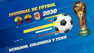 Perú podría organizar el Mundial 2030 junto a Ecuador y Colombia