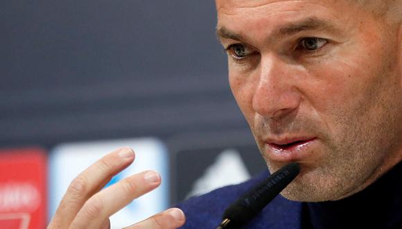 Zinedine Zidane deja la pretemporada del Real Madrid en Canadá, aunque los motivos no fueron revelados. (Foto: EFE)