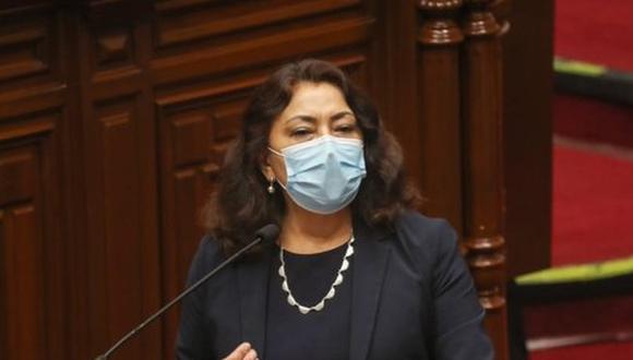 La jefa del Gabinete Ministerial, Violeta Bermúdez, confía en que el respaldo ciudadano mejore conforme el Gobierno obtenga resultados. (Foto: PCM)
