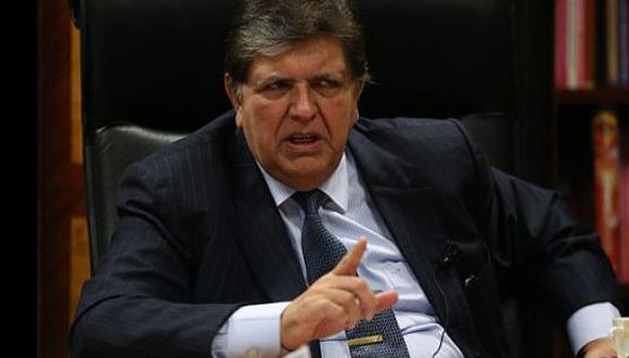 Alan García enfrenta una acusación constitucional que podría acabar en su inhabilitación. (USI)
